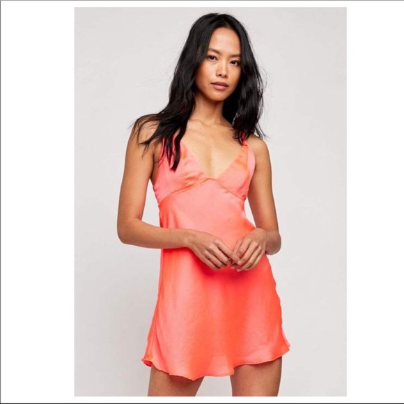 FREE PEOPLE BOHO MINI SUN DRESS V-NECK BOHEMIAN FESTIVAL SLIP A2C - Picture 2 of 16